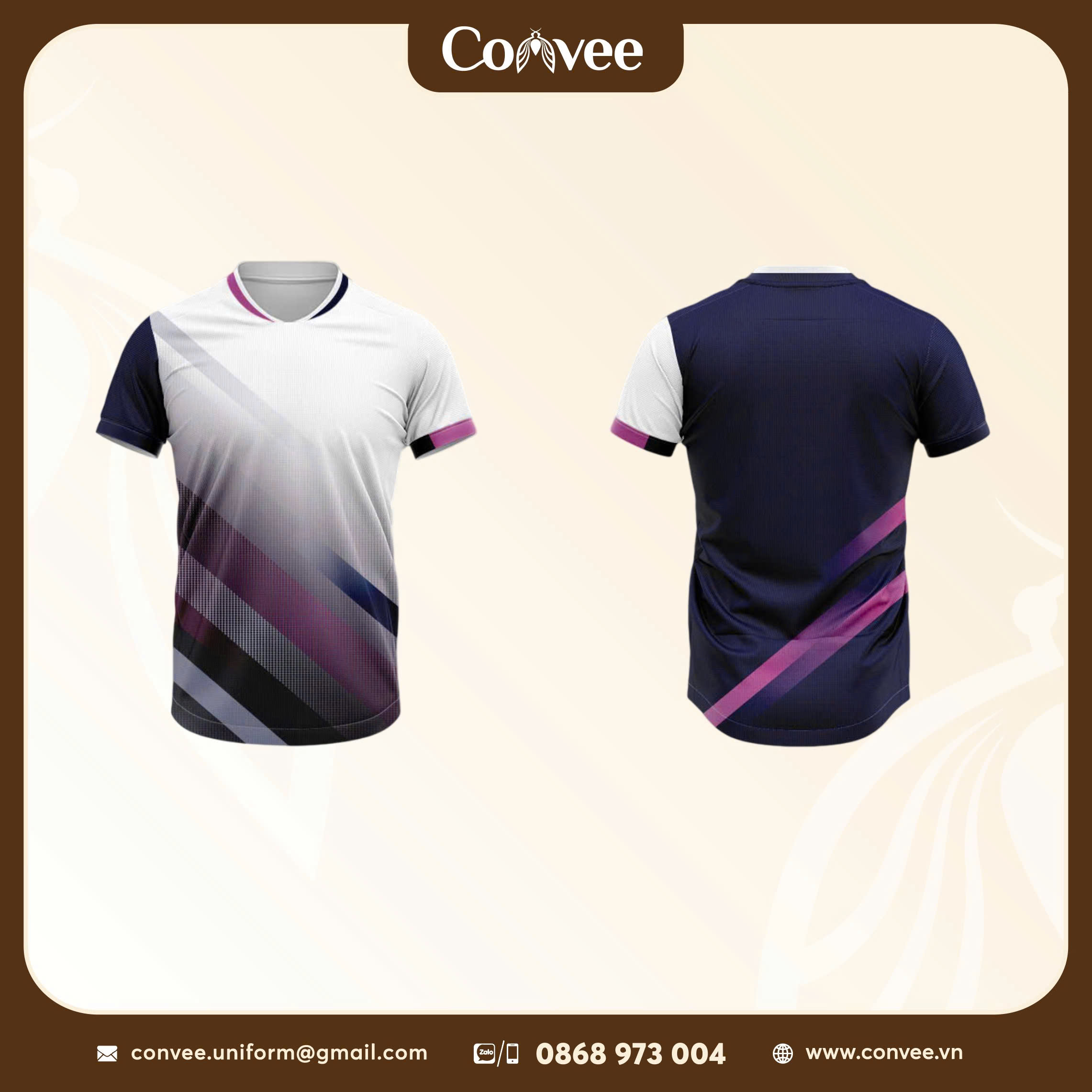 ÁO THỂ THAO 3D - DESIGN CONVEE 06