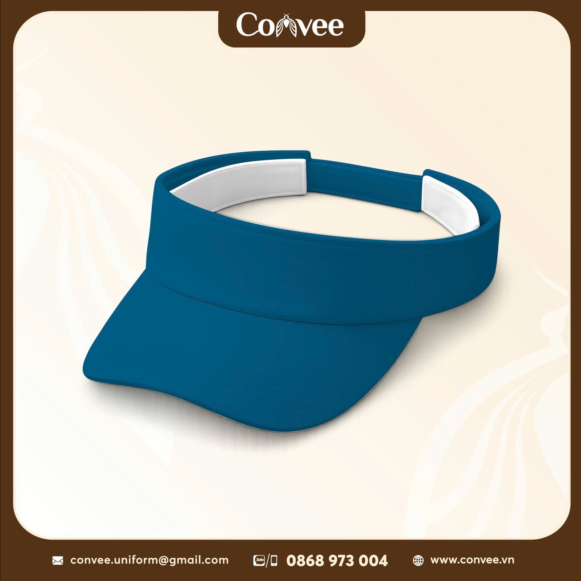 NÓN ĐỒNG PHỤC VISOR - DESIGN CONVEE 01
