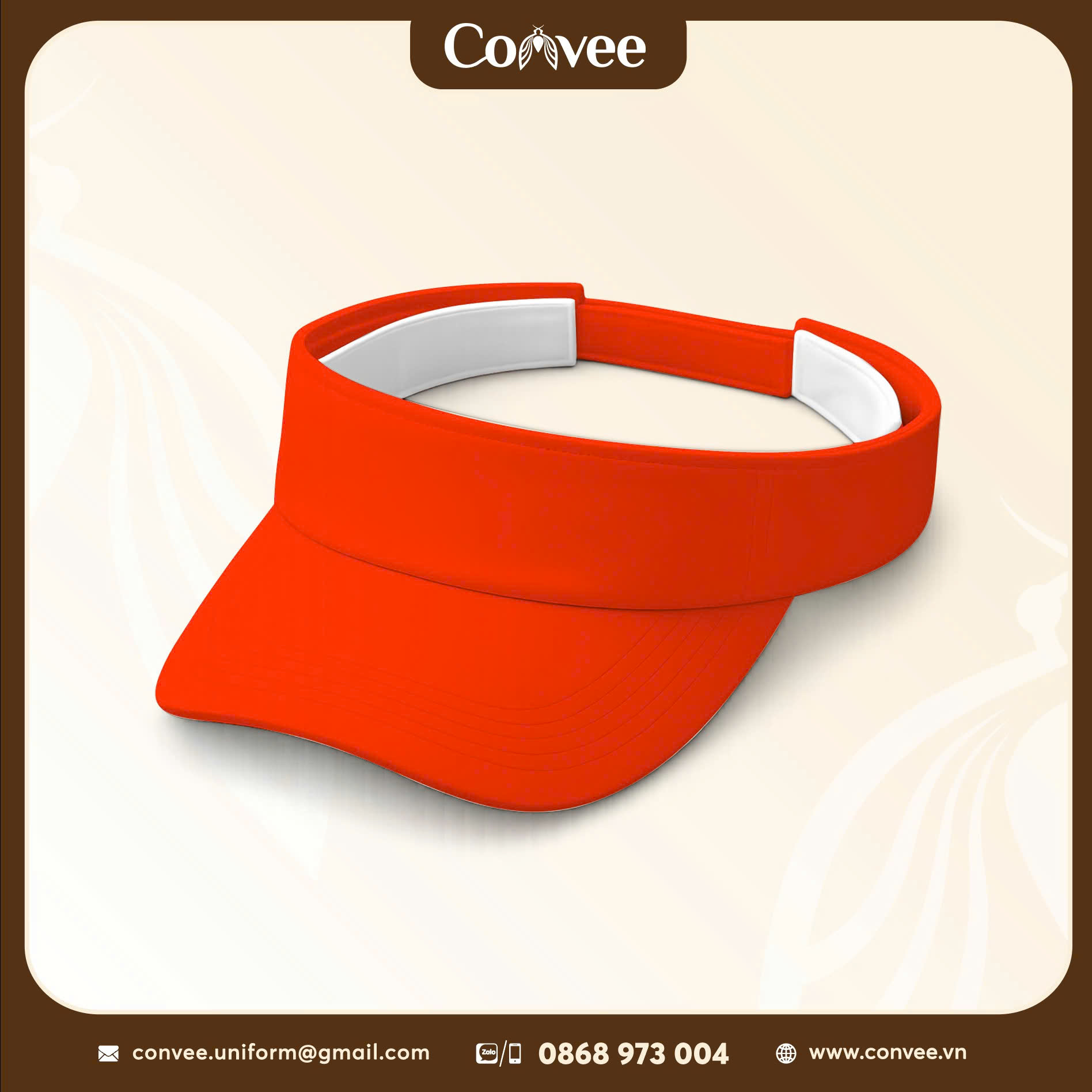 NÓN ĐỒNG PHỤC VISOR - DESIGN CONVEE 07